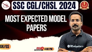 SSC Exam 2024  All India GKGS  History Expected Model Papers  4 [upl. by Raquel]