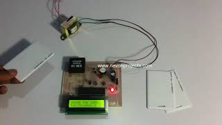 RFID Based Attendance System Project [upl. by Eihtak]