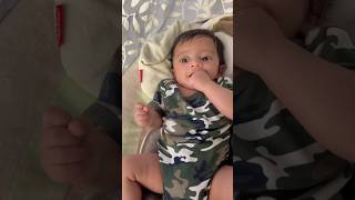 Baby babbling shortsvideo cutebaby babyshorts babbling babyshorts sharvilbaby [upl. by Columba314]