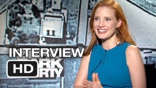 Zero Dark Thirty  Jessica Chastain Interview  Maya 2012  Chris Pratt Movie HD [upl. by Aisemaj]