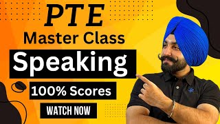 PTE speaking master class how to get 90 scores in speaking best templates  Gurwinder Sir [upl. by Catarina]