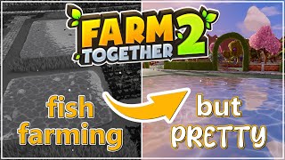 Making a FINTASTIC Hatchery  Farm Together 2 [upl. by Nerej]