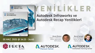 Autodesk Infraworks ve Recap Yenilikleri [upl. by Blumenfeld]