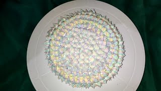 RAINBOW CAKE  EGGLESS RAINBOW CAKE  MULTICOLOURED CAKE [upl. by Remmer851]