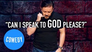 Ricky Gervais On What Counts As An Act Of God  Universal Comedy [upl. by Rolyat39]