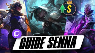 GUIDE SENNA SUPPORT SAISON 13 2024 GUIDE ULTIME POUR LANE RUNES OBJETS GAMEPLAY COMBOS TIPS [upl. by Gardas]