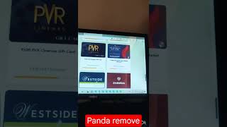 Microsoft rewards remove panda  redeem problem solved [upl. by Halima146]