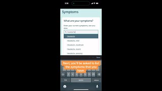 healthdirect symptom checker [upl. by Assiruam]