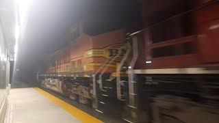 DUAL BNSF CP 131  7000W at Cooksville  August 13 2022 [upl. by Glassco]