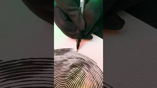 DRAWING But 🤯 Optical illusion of 🌟 Beetle Juice 🌟 shortsart [upl. by Matusow]