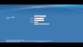 How to login Cisco switch SG300 SF300 SG350 28 Port [upl. by Snevets]