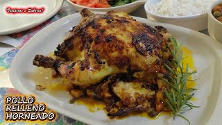 POLLO RELLENO PARA NAVIDAD AÑO NUEVO Y TODO EL AÑO Delicioso [upl. by Nov]