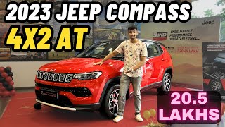 2023 jeep compass 4X2 Automatic Diesel Price 205 Lakhs  Review [upl. by Cornelie]