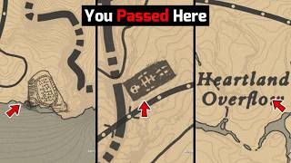 You Passed Here 1000 Times But Never Noticed These 10 Secrets  RDR2 [upl. by Pentha]