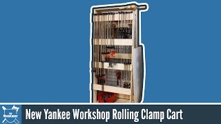 How To Make A Rolling Clamp Rack New Yankee Workshop [upl. by Frazier]