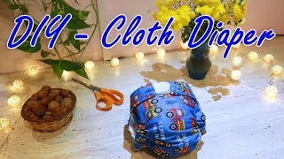 DIY  Cloth diaper with FREE pattern [upl. by Burt253]