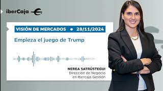 Empieza el juego de Trump  Ibercaja Gestión 281124 [upl. by Garling]