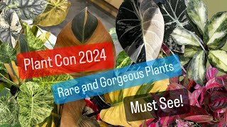 Plant Con 2024 Rare Plants Houston Texas NRG Convention Center Plant Shopping [upl. by Goldfarb]