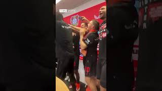 🤣🍻 Xabi Alonso prend une douche de bière par ses joueurs  shorts [upl. by Ardnassela21]