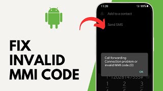 How to Fix Call Forwarding Connection Problem or Invalid MMI Code [upl. by Arakahs406]