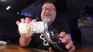 Massive Beer Review 4503 Tree House Brewing Choconanner Milk Stout w CoffeeChocolate syrupBanana [upl. by Hendrix934]