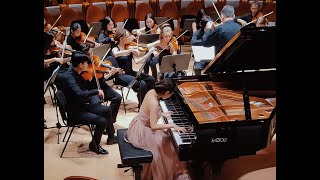 Rochelle Yu Yuan Chopin Piano Concerto No2 in F minor [upl. by Yahc]