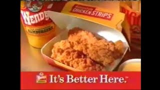 2003  Wendys  Homestyle Chicken Strips Commercial [upl. by Omari933]