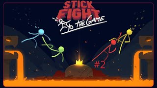 Stick Fight The Game  ИГРАТЬ ДРУГА 2 [upl. by Otha]