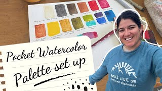 Travel Watercolor Palette Setup  The Only Colors You’ll Ever Need [upl. by Alwyn]