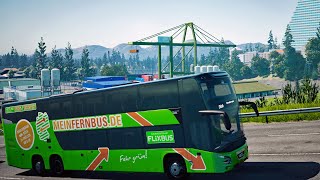 Fernbus Simulator  VDL Futura Double Decker Ultra Luxury Coach [upl. by Annayek]