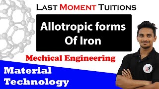 Allotropic forms Of Iron  Material Technology Lectures In Hindi [upl. by Ave]