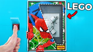 I Built Hidden LEGO Safes [upl. by Guyon]