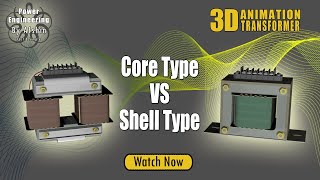 Core type Vs Shell type transformers  Whats difference  Fast amp Simple [upl. by Cesare]