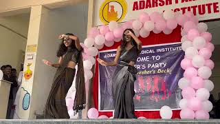 freshers party dance performance sharara sharara  chammak challo  chunari chunari [upl. by Sungam]