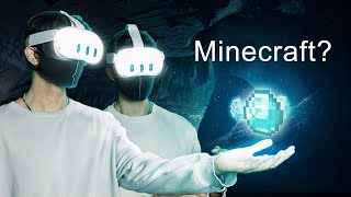 We Spent 48 Hours in VR Minecraft [upl. by Brady916]