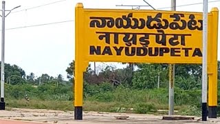 NAYUDUPETA RAILWAY STATION ON BOARD 12712 PINAKINI EXPRESS [upl. by Yedorb551]