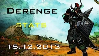 Drakensang Online Derenge Stats amp Items 15122013 [upl. by Favian]