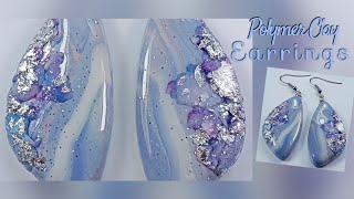 Clay Jewellers Polymer Clay Earrings Tutorial  LoviCraft [upl. by Gibe611]