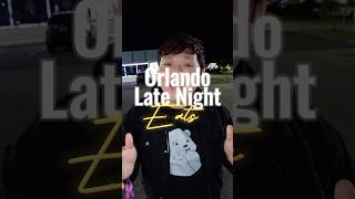 Orlando Late Night Eats orlandoeats foodcritic munchies [upl. by Malissia]