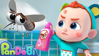 Mosquito Go Away  Good Habits for Kids  More Nursery Rhymes amp Kids Songs  Pandobi [upl. by Nolaj318]