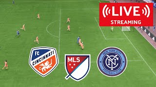 🔴LIVE  Cincinnati vs New York City  MLS 202425  Full Match Streaming [upl. by Tereb]