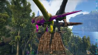 Ark Survival Official Pve 19 HesperornisZlatno jaje i gomila Alpha Dinosaurusa [upl. by Annazus]