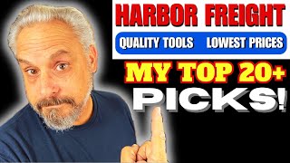 20 Harbor Freight Tools I Recommend For Your DIY Shop [upl. by Sammy]