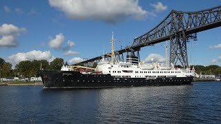 MS Nordstjernen im NordOstseeKanal [upl. by Alue]