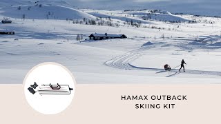 Hamax Outback Skiing Kit [upl. by Notsruht928]