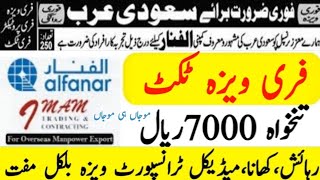 Latest Alfanar Industry jobs in saudi arabia 2024 [upl. by Yxel]