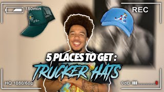 BEST PLACES TO GET TRUCKER CAPS 🧢🔥 [upl. by Danna285]