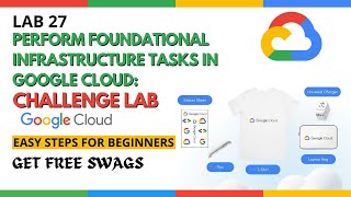 35 Perform Foundational Infrastructure Tasks in Google Cloud Challenge Lab  GSP315  Lab 27 [upl. by Zanze443]