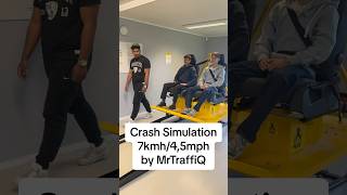 Crash Simulation 7 kmh 45 mph by MrTraffiQ For educational purposes only [upl. by Jaf]