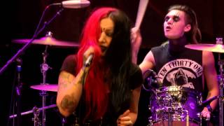 New Years Day  Epidemic Live 2015 Warped Tour Kickoff Party [upl. by Michiko]